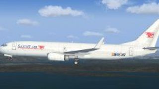 Screenshot 2 — Saicus Air Boeing 737-800 EC-JUV