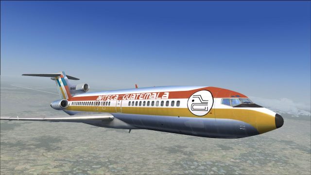 Screenshot 1 — Aviateca Boeing 727-100