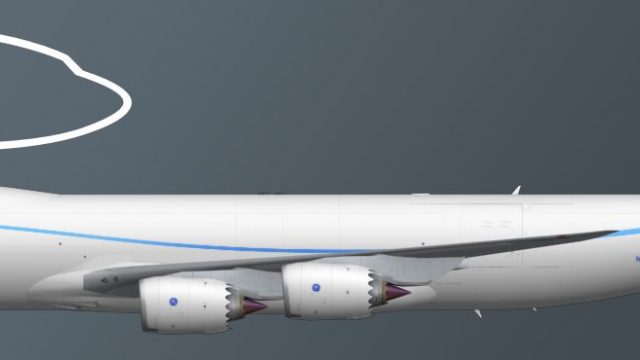 Screenshot 1 — Boeing 747-8F Base Pack