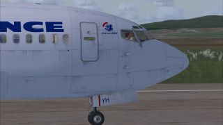 Screenshot 4 — Air France Boeing 737-200 F-GBYH