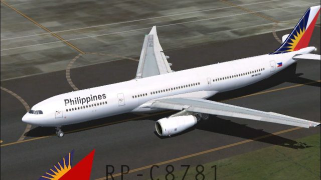Screenshot 1 — Philippine Airlines Airbus A330-313 RP-C8781