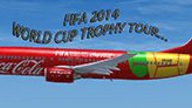 Screenshot 1 — Fifa World Cup Tour Boeing 737-800
