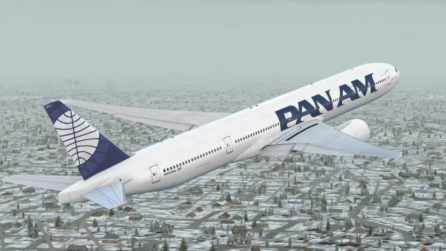 Screenshot 1 — Pan Am Boeing 777-300