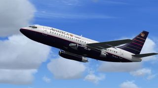 Screenshot 1 — Aviateca Boeing 737-200ADV