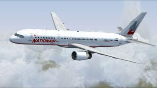 Screenshot 2 — Nationair Boeing 757-200