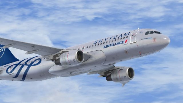 Screenshot 1 — Air France Skyteam Airbus 320-200 F-GFKY