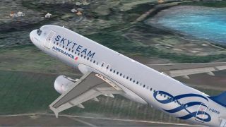 Screenshot 2 — Air France Skyteam Airbus 320-200 F-GFKS