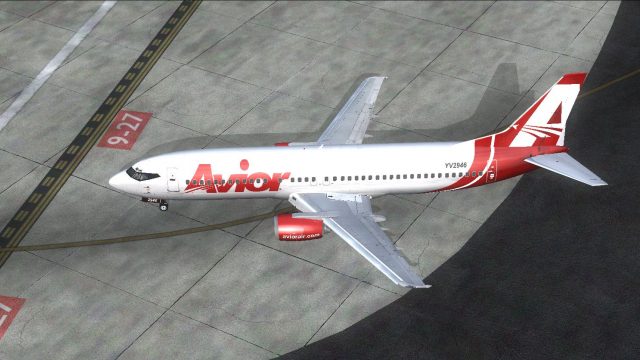 Screenshot 1 — Avior Airlines Boeing 737-400 YV2946