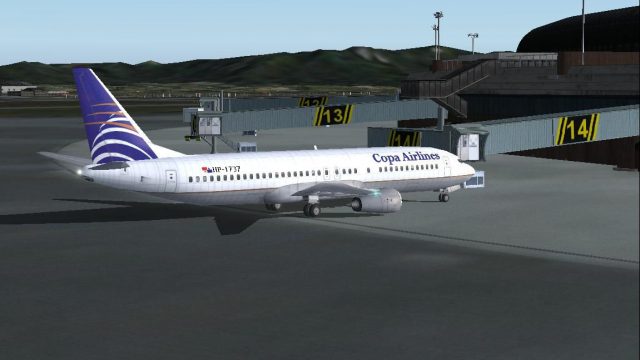 Screenshot 1 — Copa Airlines Boeing 737-400