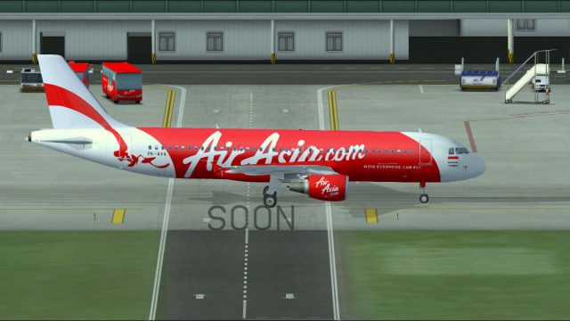 Screenshot 1 — Indonesia Air Asia Airbus A320-200 PK-AXA