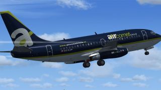 Screenshot 1 — Air Comet Boeing 737-200Adv CC-CJP