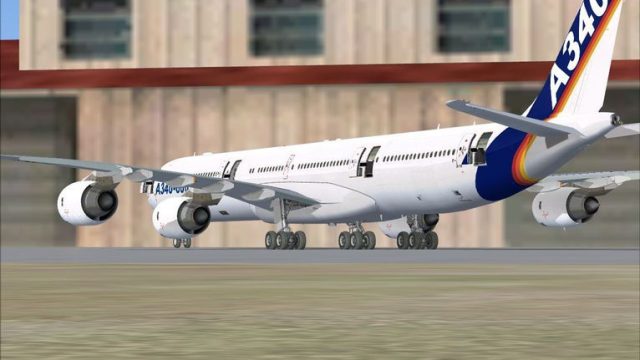 Screenshot 1 — Airbus A340-600 House Prototype