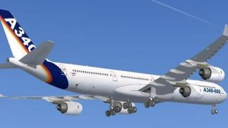 Screenshot 4 — Airbus A340-600 House Prototype
