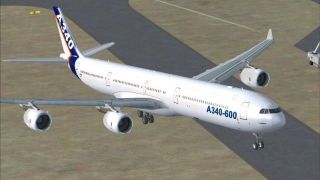 Screenshot 3 — Airbus A340-600 House Prototype
