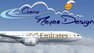 Screenshot 1 — Emirates "Real Madrid" Boeing 777-300ER A6-ECG
