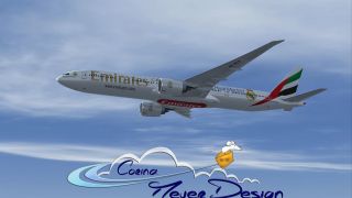 Screenshot 4 — Emirates "Real Madrid" Boeing 777-300ER A6-ECG