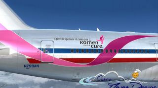 Screenshot 1 — American Airlines "Susan G. Koman" Boeing 777 N759AN