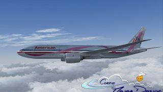 Screenshot 4 — American Airlines "Susan G. Koman" Boeing 777 N759AN