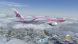 Screenshot 2 — American Airlines "Susan G. Koman" Boeing 777 N759AN
