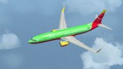 Screenshot 2 — Default Boeing 737-800 Replacement Textures
