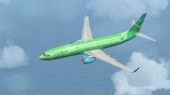 Screenshot 23 — Default Boeing 737-800 Replacement Textures