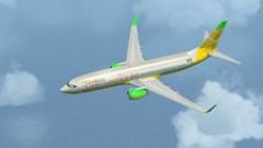 Screenshot 15 — Default Boeing 737-800 Replacement Textures