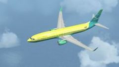 Screenshot 8 — Default Boeing 737-800 Replacement Textures