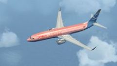 Screenshot 14 — Default Boeing 737-800 Replacement Textures