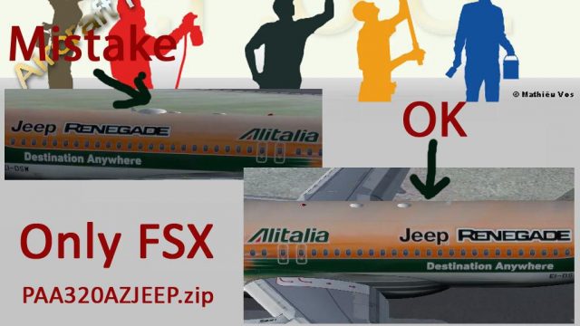 Screenshot 1 — Alitalia Airbus A320-200
