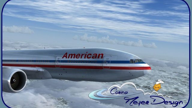 Screenshot 1 — American Airlines Boeing 777-200LR N766AN 