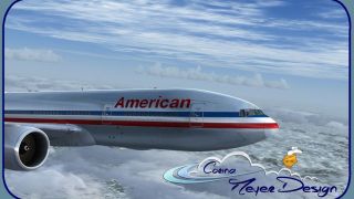 Screenshot 1 — American Airlines Boeing 777-200LR N766AN 