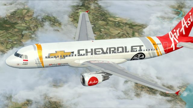 Screenshot 1 — Indonesia Air Asia Airbus A320-200 PK-AXA #2