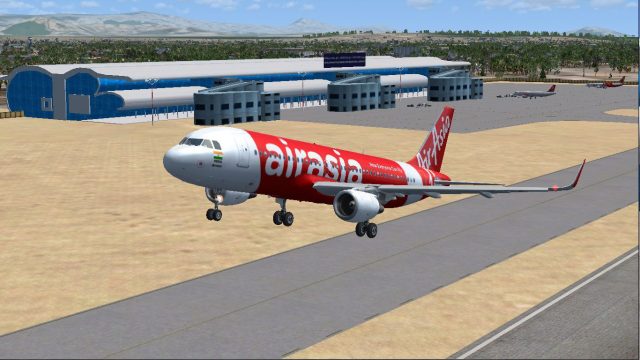 Screenshot 1 — Airasia India Airbus A320-200