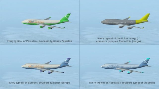 Screenshot 1 — Boeing 747-400
