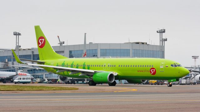 Screenshot 1 — Siberian Boeing 737-800 VP-BNG