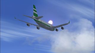 Screenshot 10 — Cathay Pacific Boeing 747-400 Old Livery