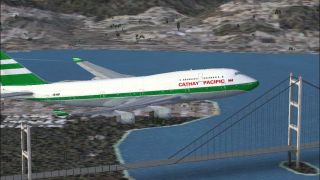 Screenshot 3 — Cathay Pacific Boeing 747-400 Old Livery