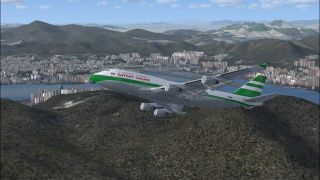 Screenshot 2 — Cathay Pacific Boeing 747-400 Old Livery