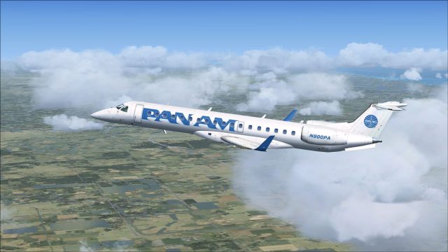 Screenshot 1 — Pan American Embraer ERJ-145
