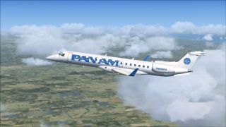Screenshot 1 — Pan American Embraer ERJ-145