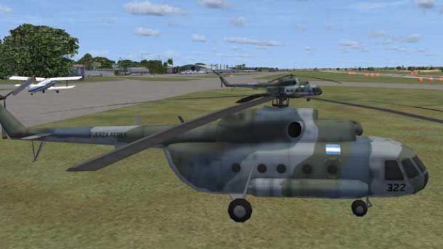 Screenshot 1 — Nicaraguan Air Force Mi-17