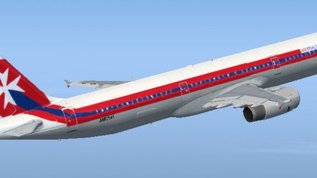 Screenshot 1 — Air Malta Airbus A321