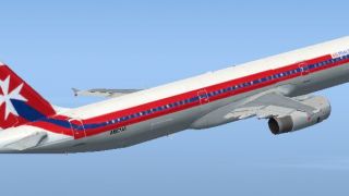Screenshot 1 — Air Malta Airbus A321