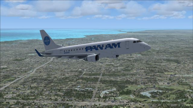 Screenshot 1 — Pan American Embraer E-175
