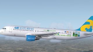 Screenshot 1 — Air Asturias Airbus A320-214 EC-ISI