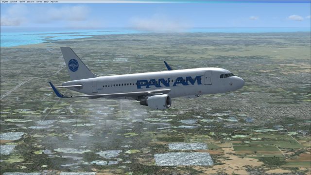 Screenshot 1 — Pan American Embraer Airbus A319NEO CFM