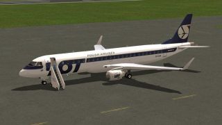 Screenshot 1 — LOT Polish Airlines Embraer 190-LR