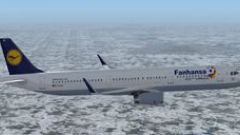 Screenshot 1 — Lufthansa "Fahansa" Airbus A321 D-AIDG