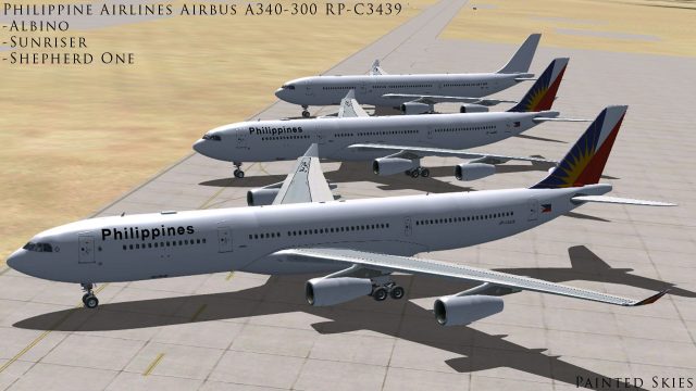 Screenshot 1 — Philippine Airlines Airbus A340-300 RP-C3439