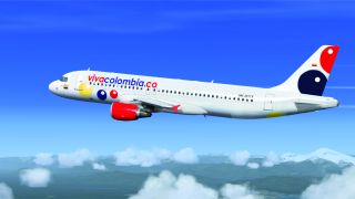 Screenshot 1 — Viva Colombia Airbus A320 HK-4811X